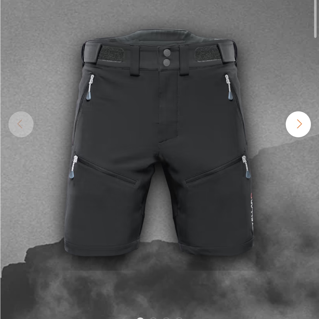 Mens Stellar Softshell ShortsStellar Equipment